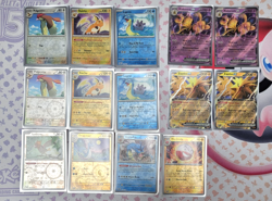 SV Pokemon 151 - Lot Reverse Holo Cards 10 & 4 EX (ACTUAL IMAGE) - Image 1