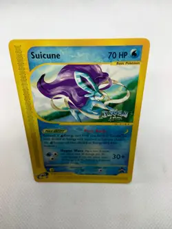 Suicune 53 Black Star Promo Pokemon WOTC Regular Card Pokemon 4Ever Stamp LP - Image 3