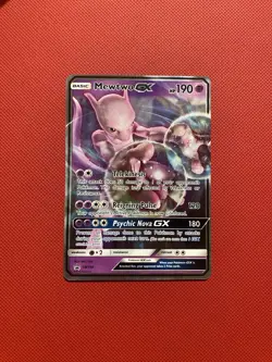 Mewtwo GX SM196 Sm Holo Pokemon Card TCG - Image 1