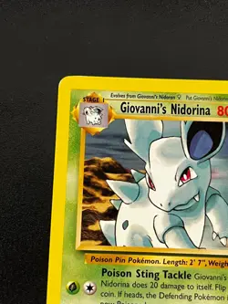 Giovanni's Nidorina 44/132 - Gym Challenge Vintage WOTC Pokemon TCG Card LP - Image 5
