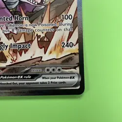 Pokemon TCG Team Rockets Nidoking EX Holo Card 233/182 Destined Rivals Series - Image 5