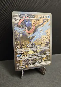 Greninja ex 132 Sv: Scarlet & Violet Promo Cards Holo Pokemon Alt Art NM - Image 2