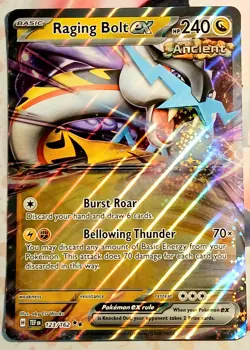 *JUMBO* Raging Bolt ex 123/162 Temporal Forces Promo Pokemon Card - Image 1