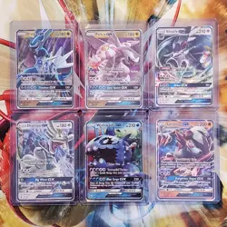 Dialga + Palkia + Silvally + Lycanroc + 2 more GX - Pokemon Cards - Lot #309 - Image 1