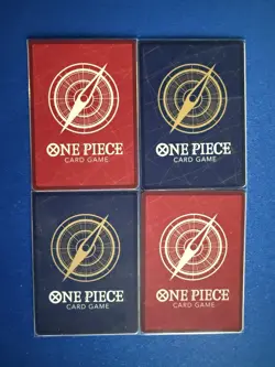 King One Piece TCG 4-card lot OP01 Super Rare+OP01/08 Leaders+OP08 Rare - PWE - Image 2