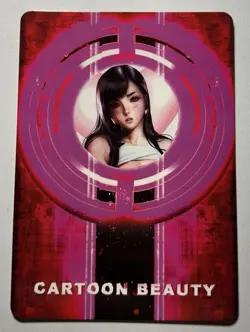 SEXY HEROINE WAIFU Tifa Lockhart FINAL FANTASY ACG PREMIUM HOLOFOIL CARD NM - Image 2