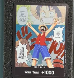 x2 DON!! Card - OP01 One Piece Romance Dawn Foil Manga Luffy English NM - Image 4