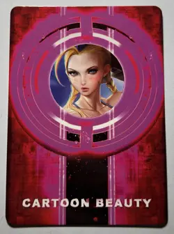 SEXY HEROINE WAIFU Cammy STREET FIGHTER ACG PREMIUM HOLOFOIL CARD NM - Image 2