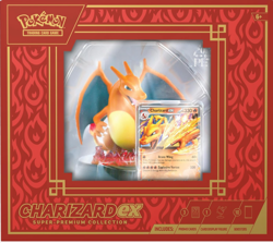 Pokemon TCG: Charizard ex Super-Premium Collection Trading Card Game Kids Age 6+ - Image 1