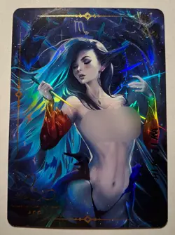SEXY HEROINE WAIFU Sakimichan Original ACG PREMIUM HOLOFOIL CARD NM - Image 1