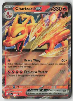 Charizard ex - 161 - SV: Scarlet & Violet Promo Cards Holo - PTCG - Image 1