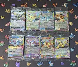 Prismatic Evolutions Surprise Box Stamped EX Promo Cards NM 8/9 (Missing Espeon) - Image 1