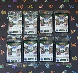 Prismatic Evolutions Surprise Box Stamped EX Promo Cards NM 8/9 (Missing Espeon) - Image 2