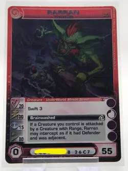 Chaotic Card : (2/5 Max) Rarran Tainted Beyond The Doors Rare creature - Image 1
