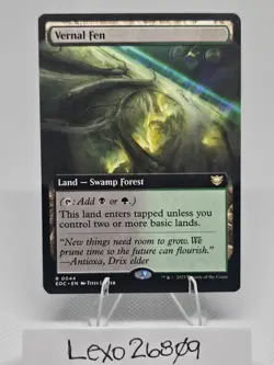 Vernal Fen (Extended Art) / Edge Of Eternities MTG / NON-FOIL - Image 1