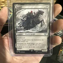 Magic The Gathering: Nazgul (0334) LOTR Pack Fresh Mint - Image 1