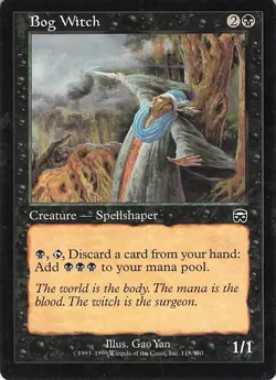 Bog Witch Mercadian Masques Regular - Image 1