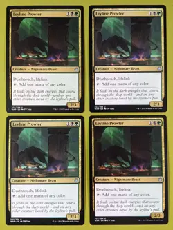 Leyline Prowler x4 War of the Spark 4x Playset Magic the Gathering MTG - Image 1