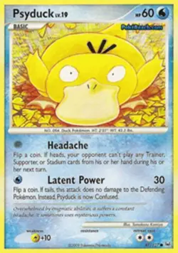 Lightly Played Psyduck - 87/127 - Common Pokemon Platinum - Image 1