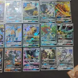 Pokemon TCG Chinese RR GX Solgaleo Necrozma Ninetales Dragonite Zekrom 35 Lot FM - Image 5