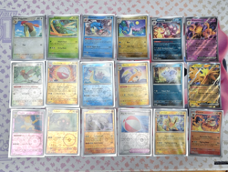 SV Pokemon 151 - Lot of Reverse Holo & EX - Lot of 16 Reverse holo's and 2 EX - Image 1