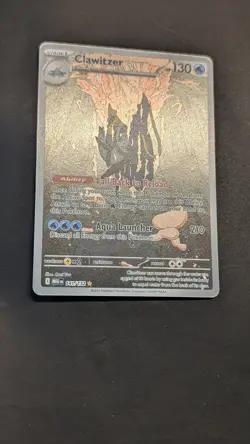 Clawitzer 141/132 Pokemon Mega Evolution Illustration Rare Pack Fresh - Image 2