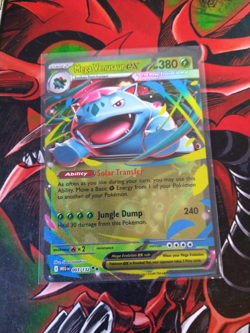 Mega Venusaur ex - 003/132 - Double Rare - Mega Evolution Pokemon TCG NM - Image 1