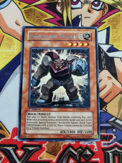 Rockstone Warrior dp09-en006 1st Edition (NM) Rare Yu-Gi-Oh! - Image 1