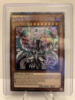 Yu-Gi-Oh! Chaos Dragon Levianeer MP25-EN035 * Starlight Rare * 1st Edition NM - Image 1