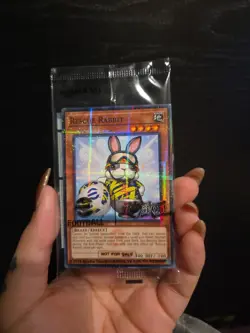 Yu-Gi-Oh! TCG Rescue Rabbit E-Football Limited Edition Promo EFC1-EN001 - Image 1