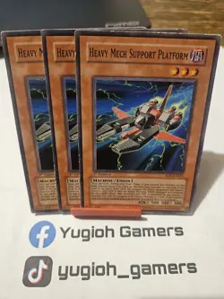 Yu-Gi-Oh Heavy Mech Support Platform X3 RDS 1st Edition Common Heavy Played - Image 1