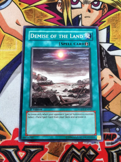 Demise of the Land lodt-en047 1st Edition (LP/MP) Common Yu-Gi-Oh! - Image 1