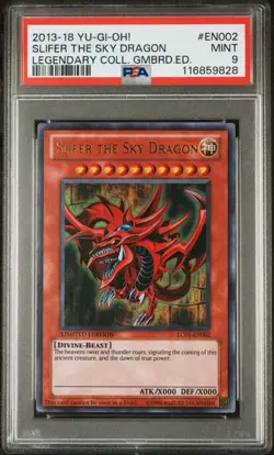 Slifer the Sky Dragon LC01-EN002 Yu-Gi-Oh Legendary Collection 1 Limited Edition - Image 1
