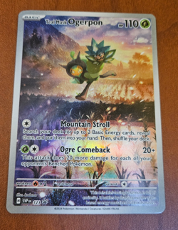 Teal Mask Ogerpon 123 Sv: Scarlet & Violet Promo Cards Holo - Image 1