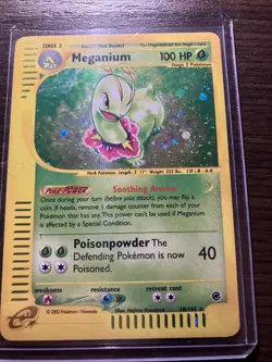 Pokemon Meganium 2002 Holo Rare Expedition Card 18/165 - Image 5