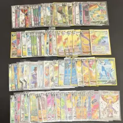 Pokemon TCG Chinese Card Alt Art Rayquaza aerodactyl Sr HR Holo Lot*100 SQ - Image 1