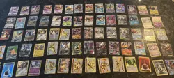 Massive Pokemon TCG Mixed Retro Lot of 70 Cards Rares/Full Arts/Promo MP-HP - Image 1