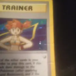 Pokemon TCG Japanese Card (1996) TRAINER Misty's poor shape - Image 2