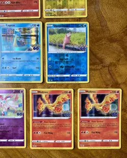 2022 Pokemon Go Card Lot Of 10 Holos Reverse Charizard 010/078 Pikachu Sylveon - Image 4