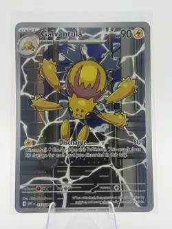 Pokemon Galvantula TCG White Flare Illustration Rare Card 117/086 NM/M Condition - Image 1