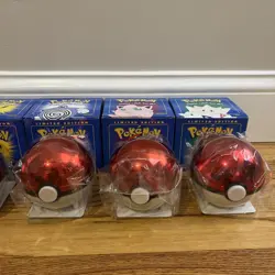 New Sealed Pokemon 23k Burger King Gold Plated Trading Card Set Blue Lot Of 6 - Image 3