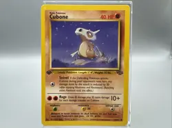 Cubone 1st Edition 50/64 Jungle Pokemon Card Common NM - Image 1