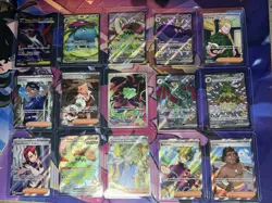 Lot of 15 English Modern Pokemon Cards Near Mint Condition - Image 1