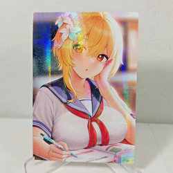 Mihoyo Genshin Impact CCG Goddess Story Double Sided Anime Card Waifu Card Holo - Image 2