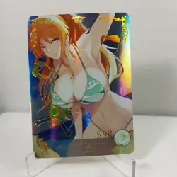 Nami Goddess Story - Anime Waifu Custom Trading Card SSR - Image 1
