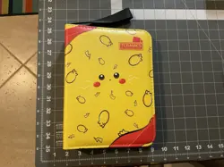 67 Pokemon Cards In TCGAMES Binder, Gold Pikachus, Extra Pages, Clean Condition - Image 1