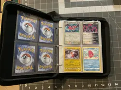 67 Pokemon Cards In TCGAMES Binder, Gold Pikachus, Extra Pages, Clean Condition - Image 3