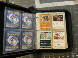67 Pokemon Cards In TCGAMES Binder, Gold Pikachus, Extra Pages, Clean Condition - Image 4