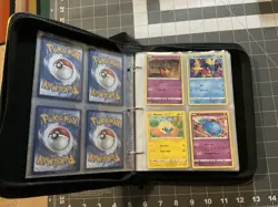 67 Pokemon Cards In TCGAMES Binder, Gold Pikachus, Extra Pages, Clean Condition - Image 5