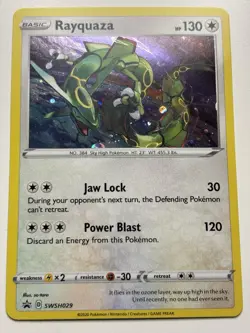 Rayquaza - Promo SWSH: Sword & Shield Promo Cards Holo SWSH029 LP/NM - Image 1
